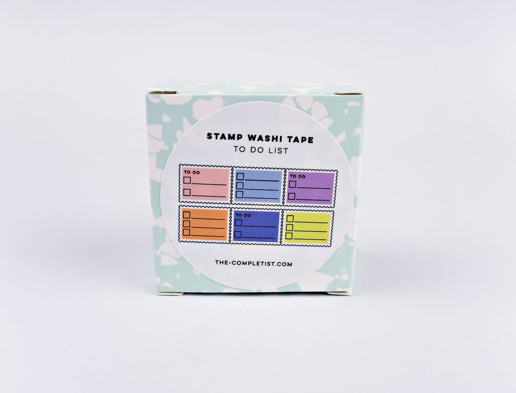 The Completist To Do Stamp Washi Tape - The Journal Shop