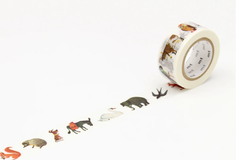 MT Masking Tape by Alain Gree, Animals - The Journal Shop